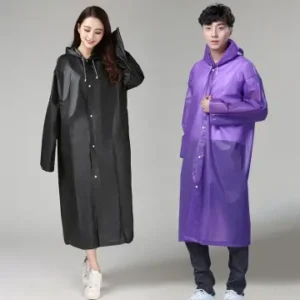 เซ็ทเสื้อคลุมกันฝนแบบใช้แล้วทิ้ง คละสี 2 ชิ้น