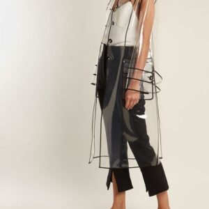 เสื้อกันฝนใสแบบยาว สายแฟ